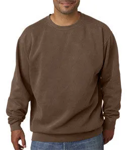 1566 Chouinard Adult Crew-Neck Blended Sweatshirt Brown Dirdye
