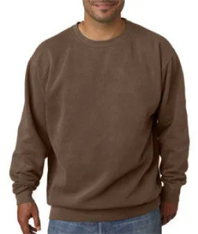 1566 Chouinard Adult Crew-Neck Blended Sweatshirt Brown Dirdye