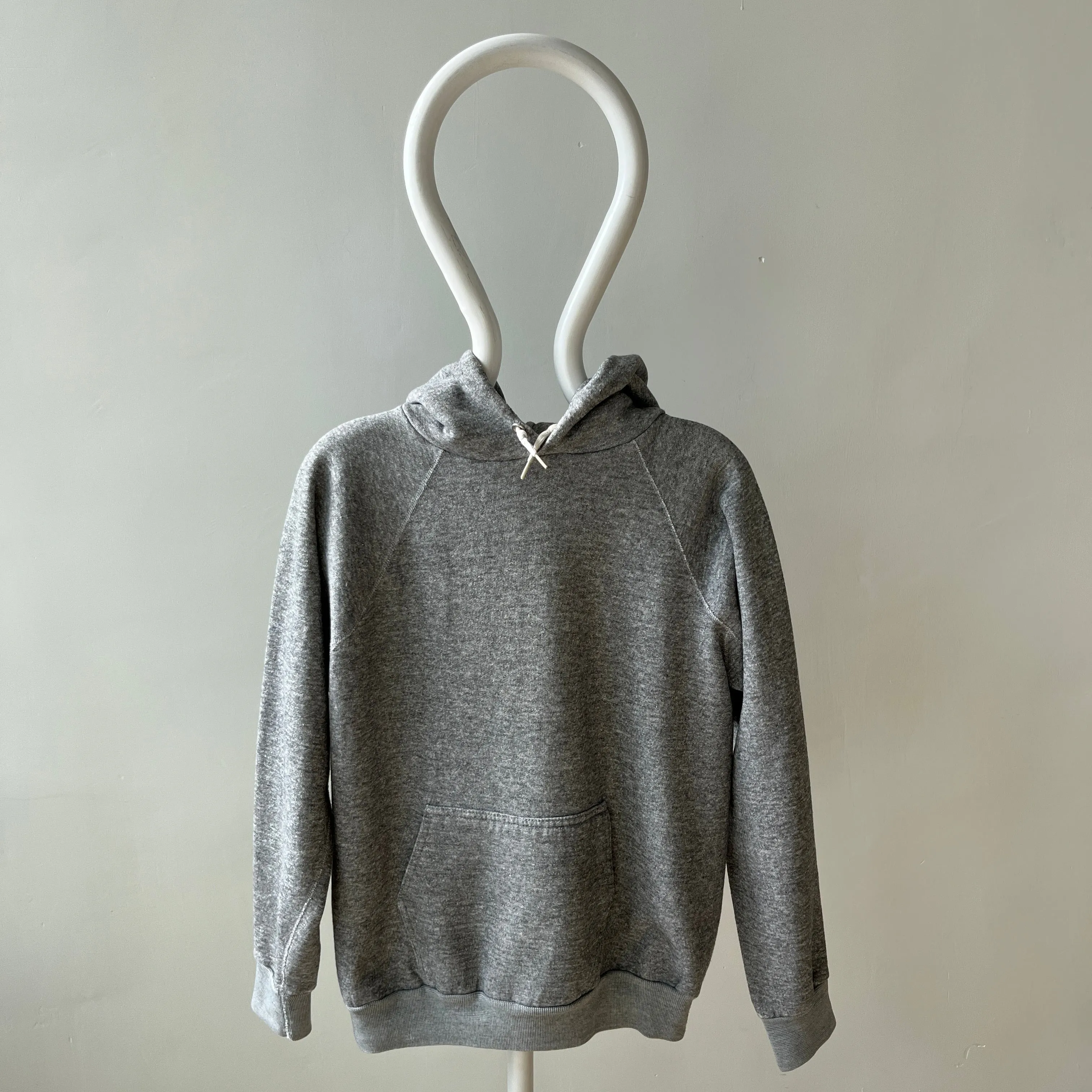 1970s Gray Pull Over Hoodie - An Actual Dream