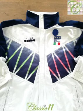 1993/94 Italy Football Track Jacket (L)