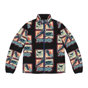 4 Elements Of Hip Hop Puffer Jacket - Urban Streetwear