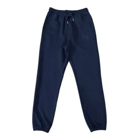 808ALLDAY Men's Premium Embroidered Black Joggers