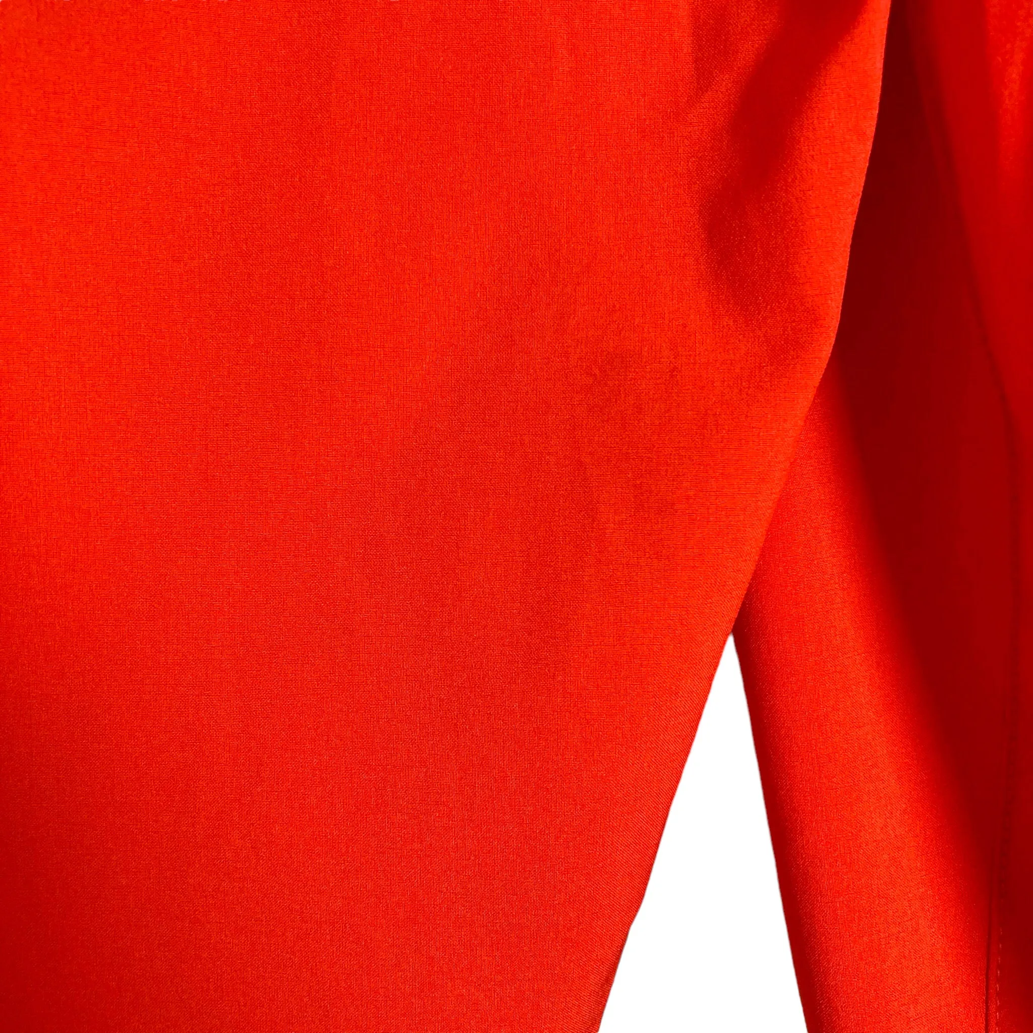 Albion Bright Coral Orange Drawstring with Zipper Hem Jetsetters Joggers- Size S Petite (Inseam 23.5”, see notes)