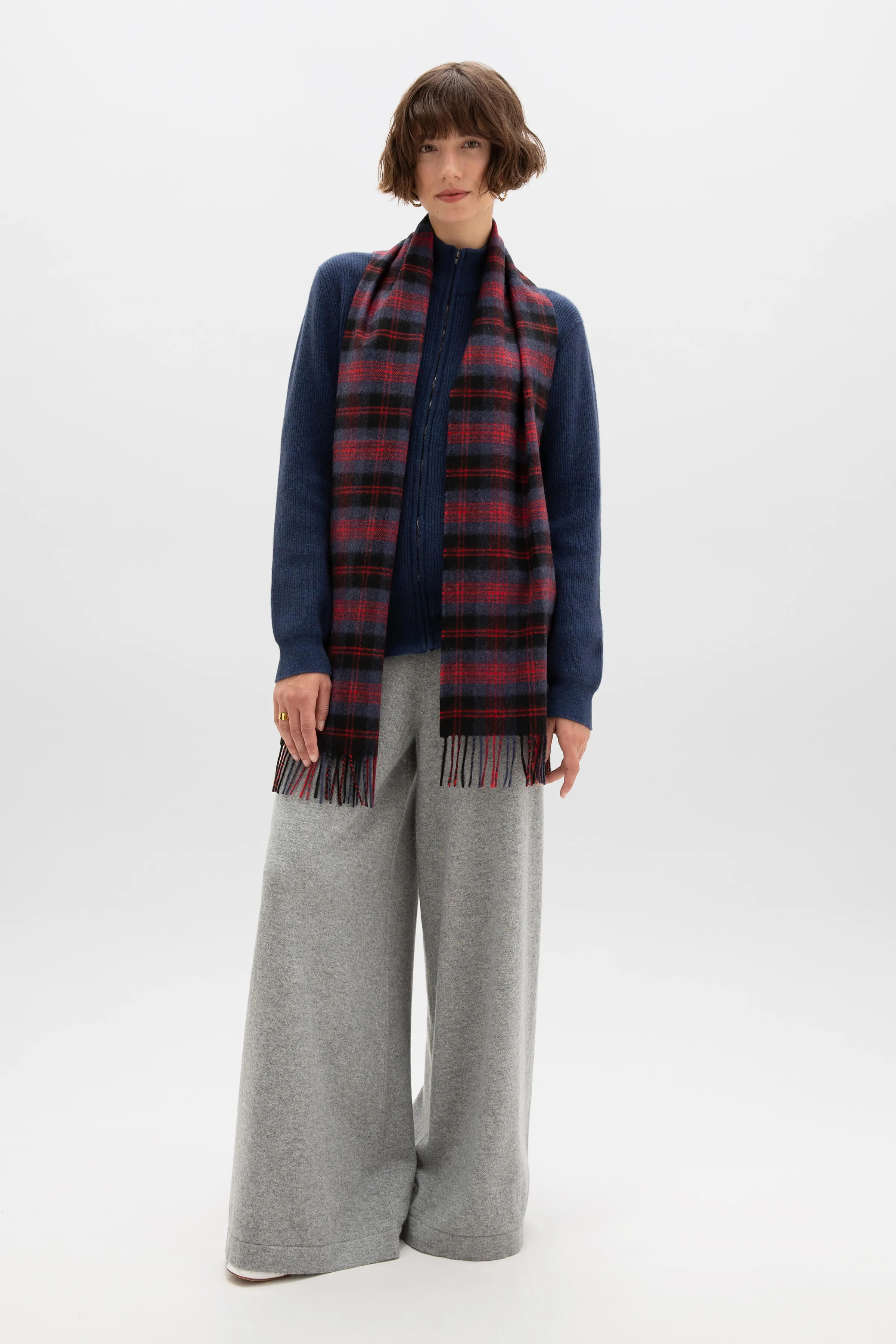 Angus Tartan Cashmere Scarf
