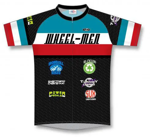 Athletic Knit Custom Cycling Jersey Design 1507