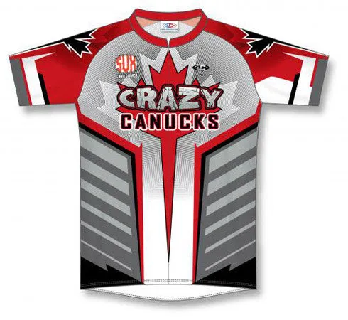 Athletic Knit Custom Cycling Jersey Design 1520
