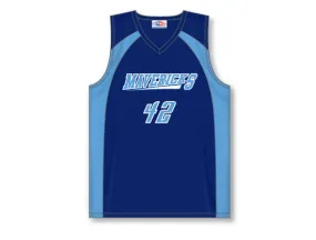 Athletic Knit Custom Made Basketball Jersey Design 1102