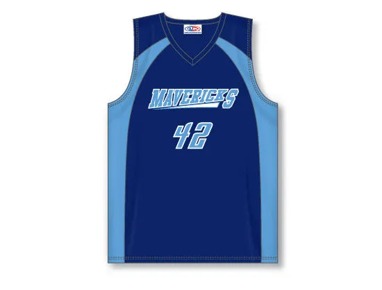 Athletic Knit Custom Made Basketball Jersey Design 1102