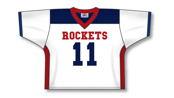 Athletic Knit Custom Made Lacrosse Jersey Design 3016