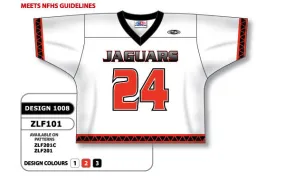 Athletic Knit Custom Sublimated Lacrosse Jersey Design 1008