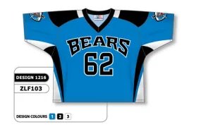 Athletic Knit Custom Sublimated Lacrosse Jersey Design 1216