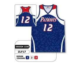 Athletic Knit Custom Sublimated Racer Back Field Hockey Jersey Design 1238