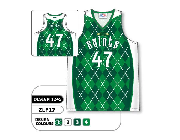 Athletic Knit Custom Sublimated Racer Back Field Hockey Jersey Design 1245