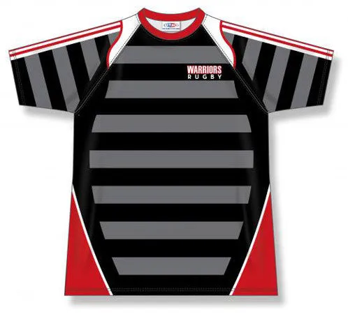 Athletic Knit Custom Sublimated Rugby Jersey Design 1503