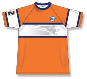 Athletic Knit Custom Sublimated Rugby Jersey Design 1508