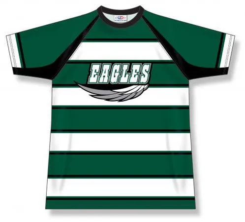 Athletic Knit Custom Sublimated Rugby Jersey Design 1516