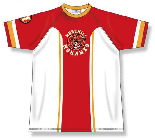 Athletic Knit Custom Sublimated Rugby Jersey Design 1517
