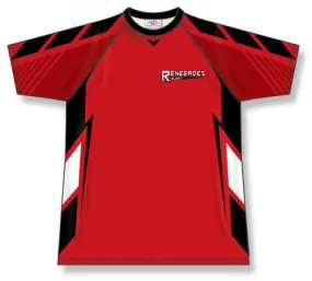 Athletic Knit Custom Sublimated Rugby Jersey Design 1522