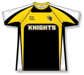 Athletic Knit Custom Sublimated Rugby Jersey Design 1523