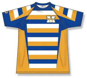 Athletic Knit Custom Sublimated Rugby Jersey Design 1527