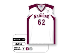 Athletic Knit Custom Sublimated Sleeveless Field Hockey Jersey Design 1236