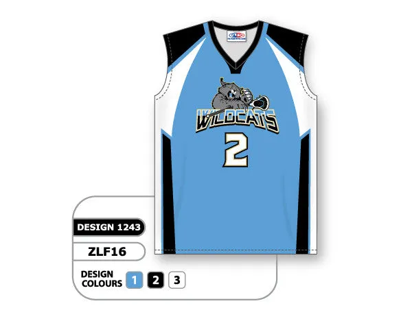 Athletic Knit Custom Sublimated Sleeveless Field Hockey Jersey Design 1243