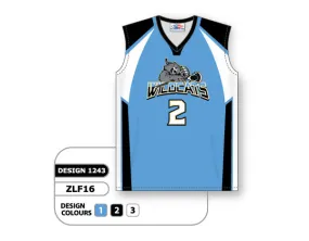 Athletic Knit Custom Sublimated Sleeveless Field Hockey Jersey Design 1243