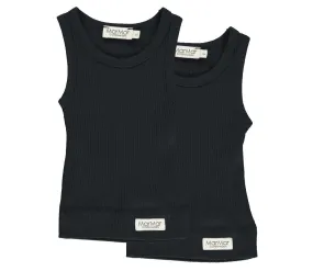 Baby Sleeveless 2-pack, Underwear - Black