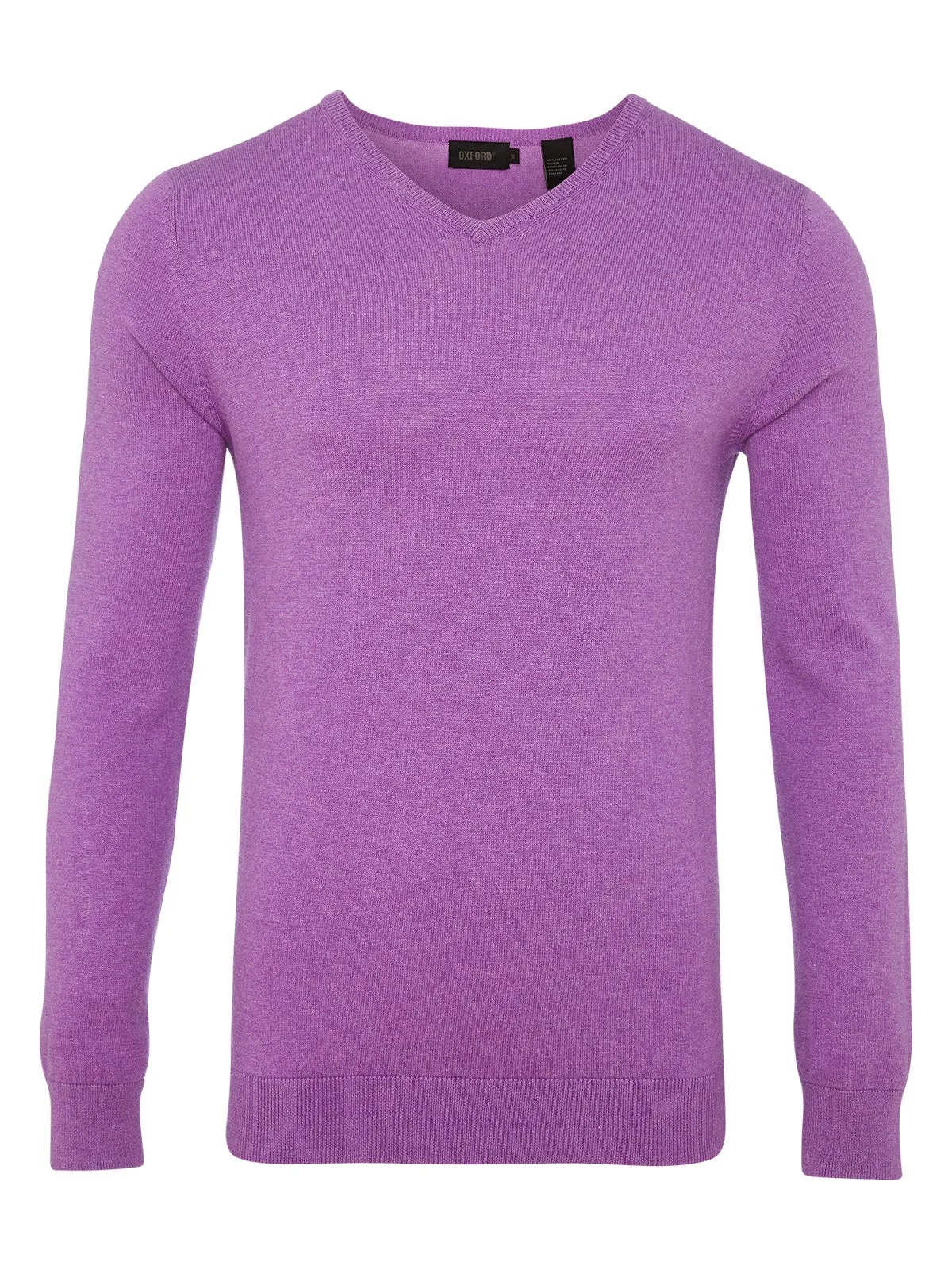 Basic Cotton V-Neck Melange