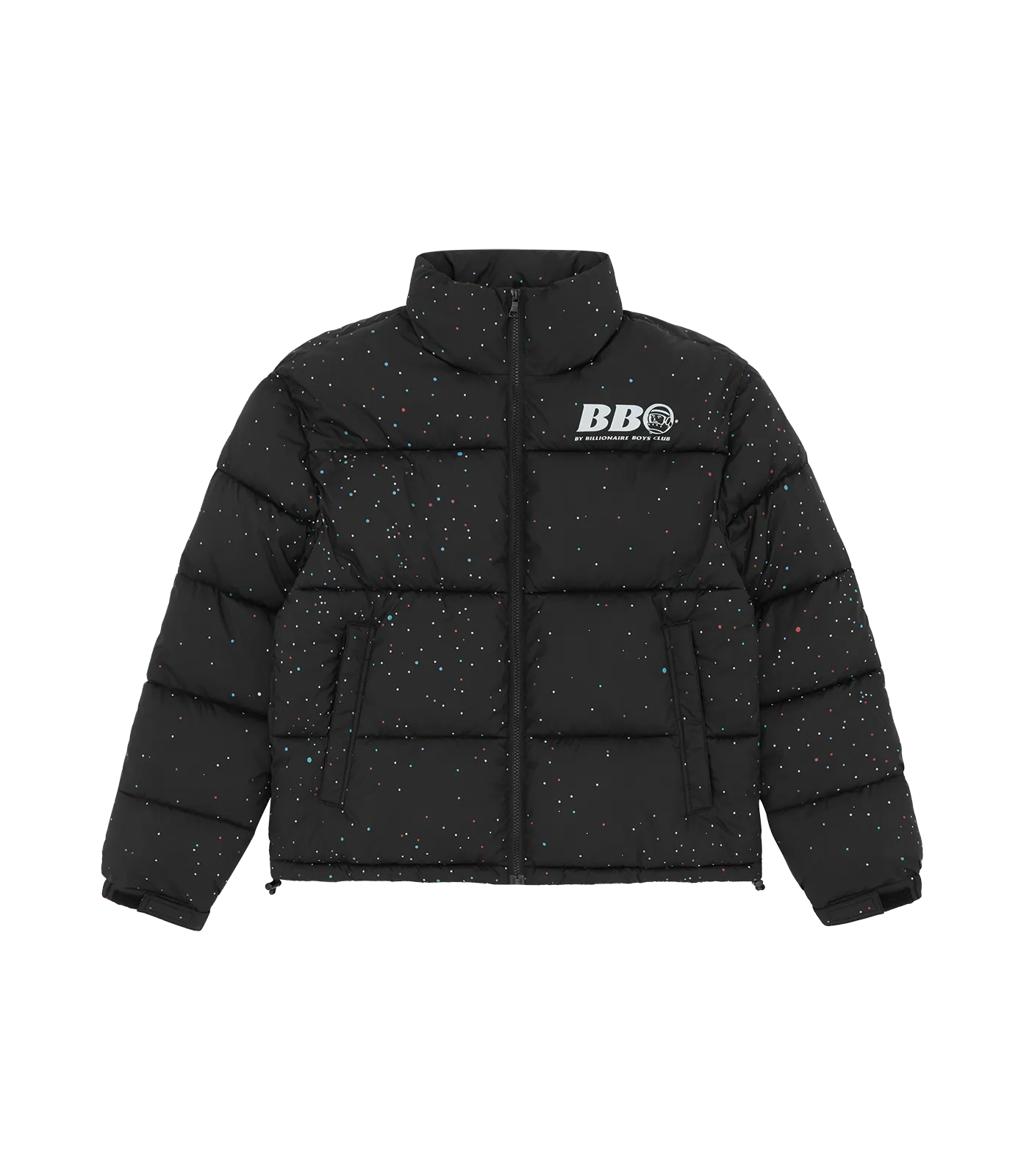 BB ASTRO SMALL LOGO PUFFER JACKET - BLACK