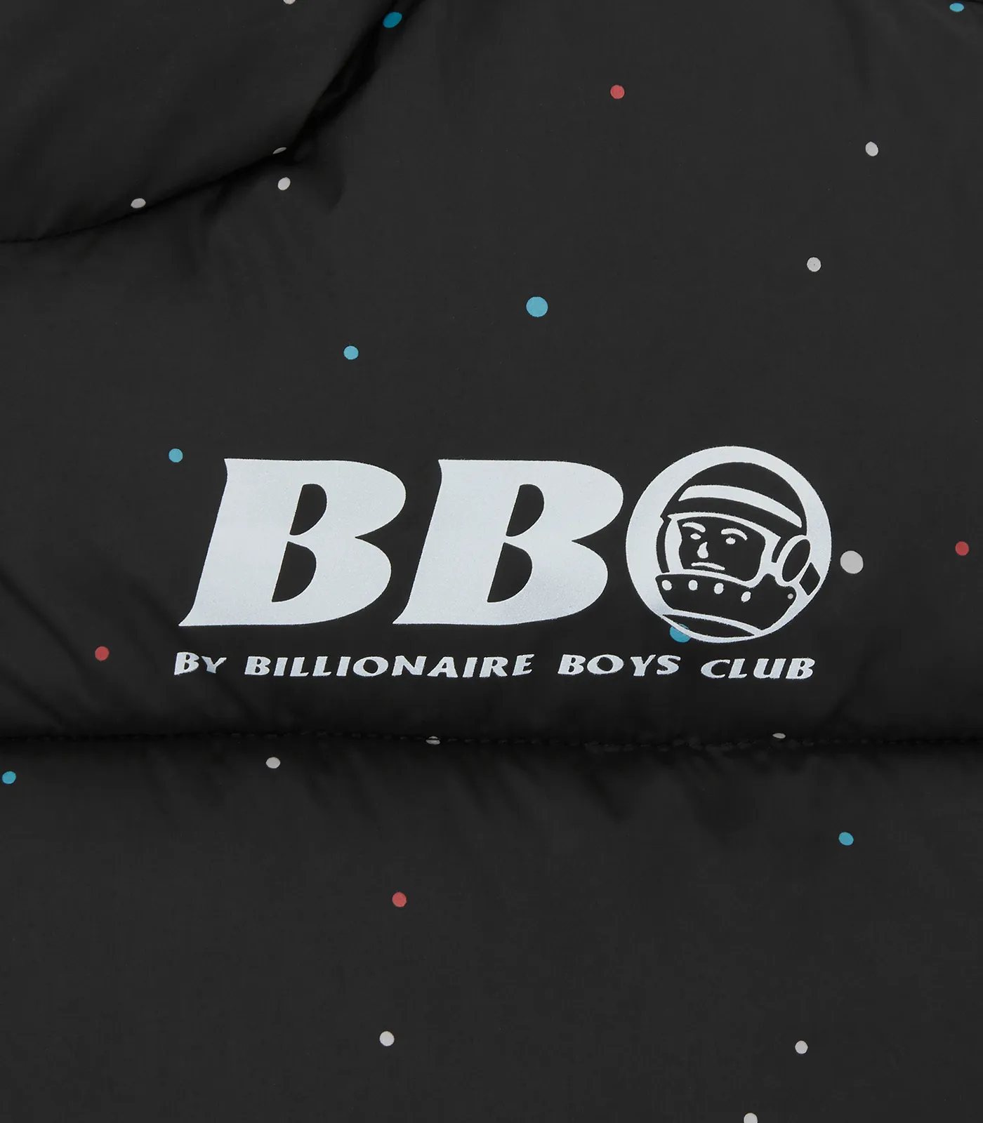 BB ASTRO SMALL LOGO PUFFER JACKET - BLACK