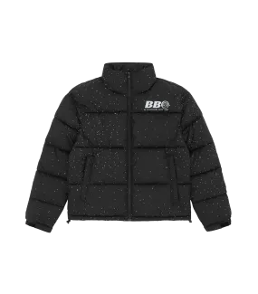 BB ASTRO SMALL LOGO PUFFER JACKET - BLACK