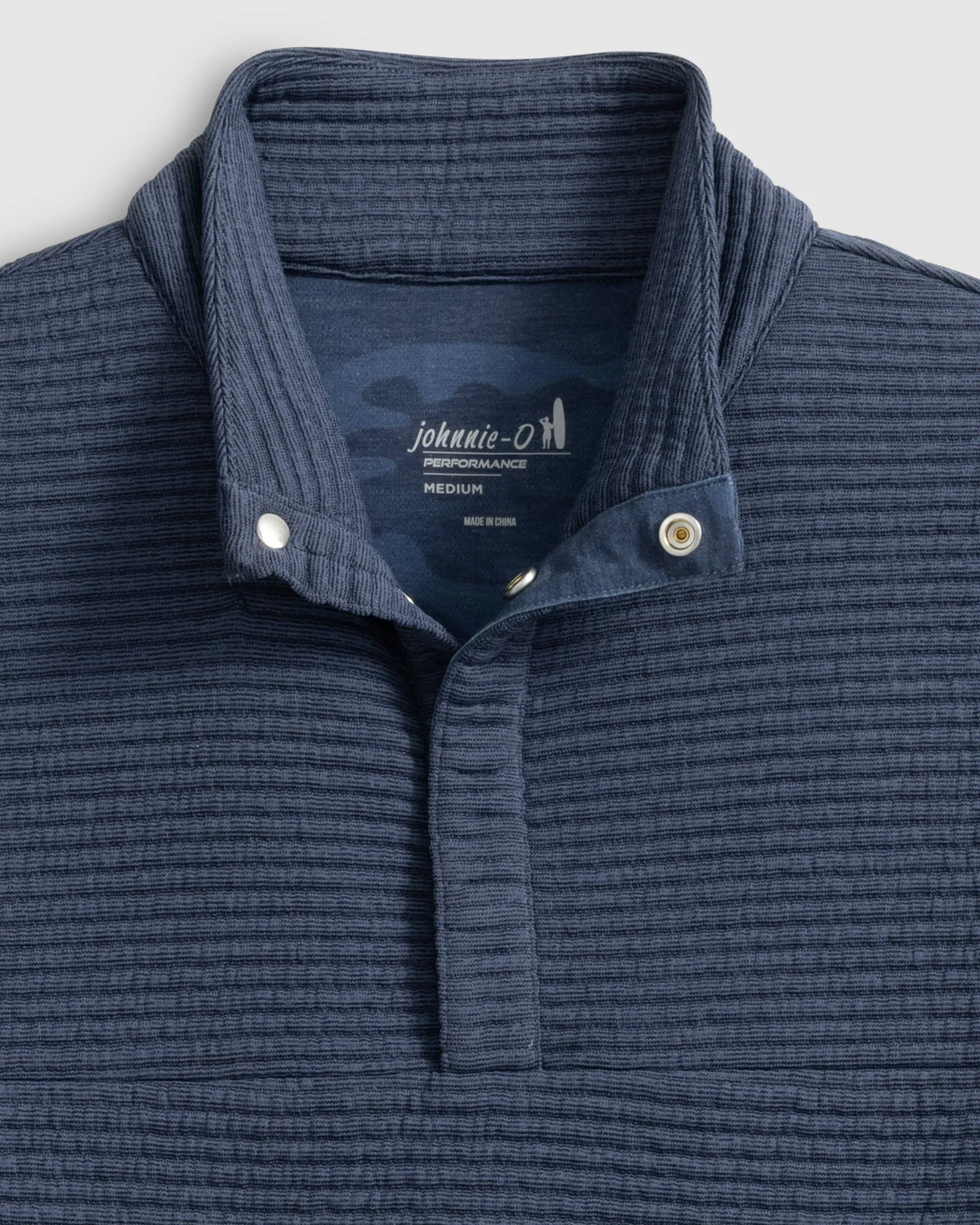 Benjy 1/4 Snap Pullover in Navy by Johnnie-O