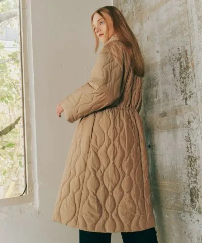 Big Collar Quilted Coat