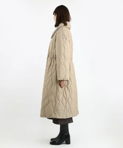 Big Collar Quilted Coat