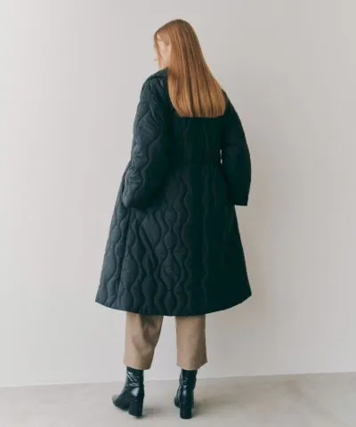 Big Collar Quilted Coat
