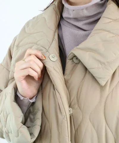 Big Collar Quilted Coat