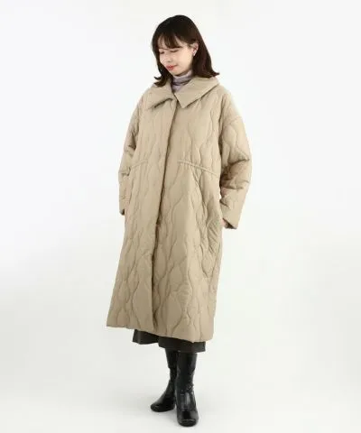 Big Collar Quilted Coat