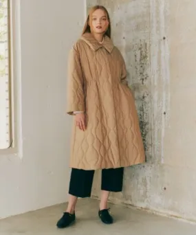 Big Collar Quilted Coat
