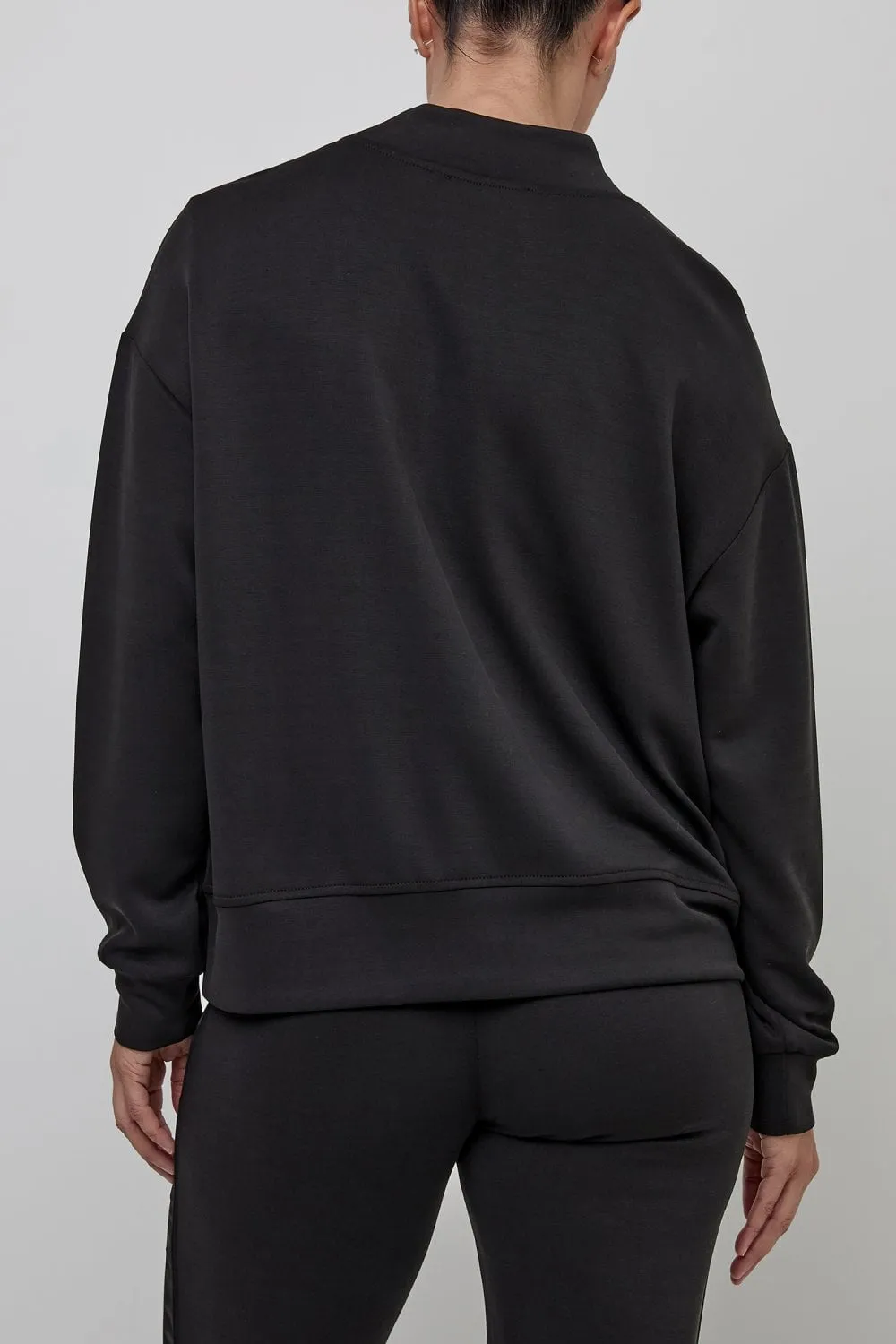 Black Relaxed Jumper