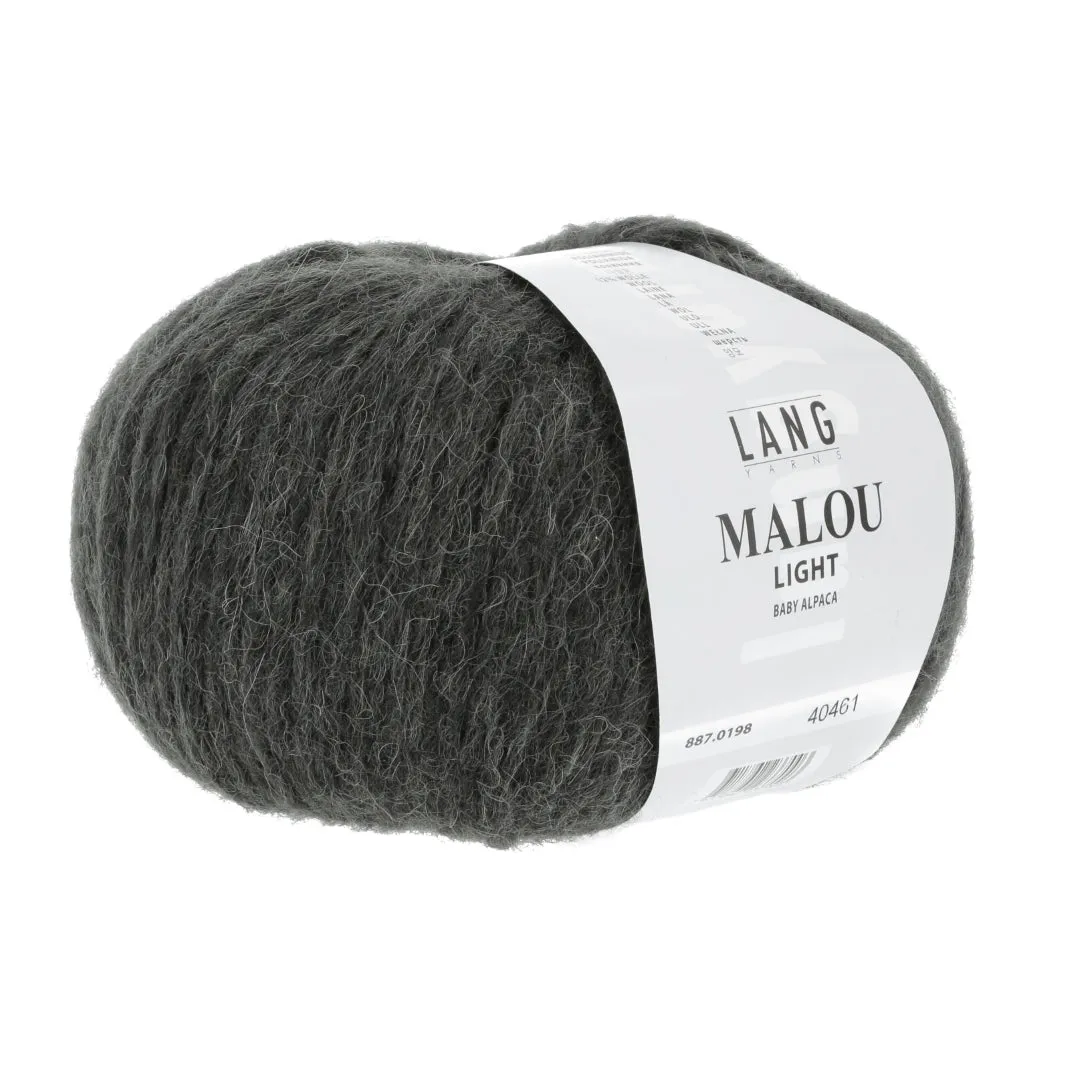 Cabled Pullover Knitting Kit | Lang Yarns Malou Light & Knitting Pattern (269-40)