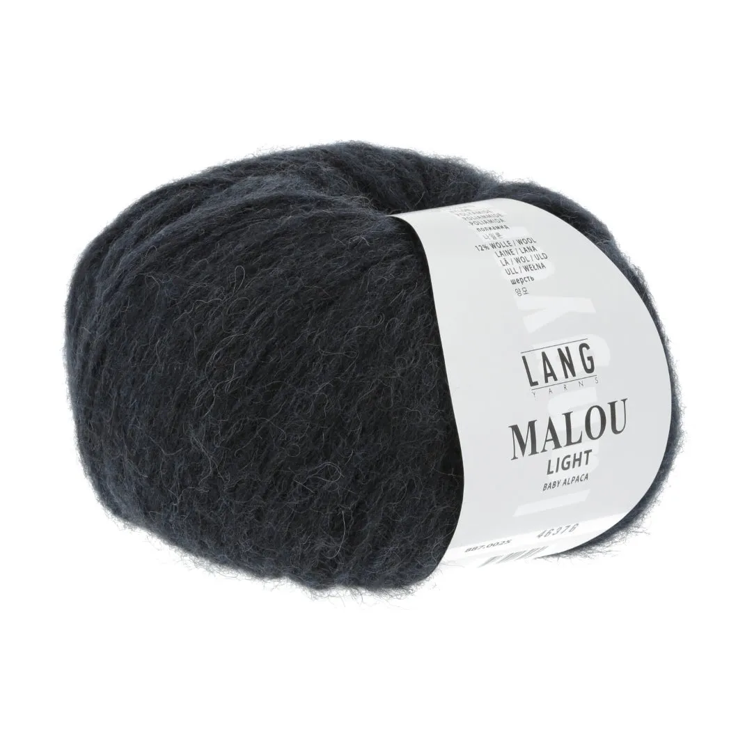 Cabled Pullover Knitting Kit | Lang Yarns Malou Light & Knitting Pattern (269-40)