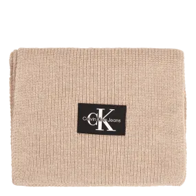 Calvin Klein Monologo Patch Scarf