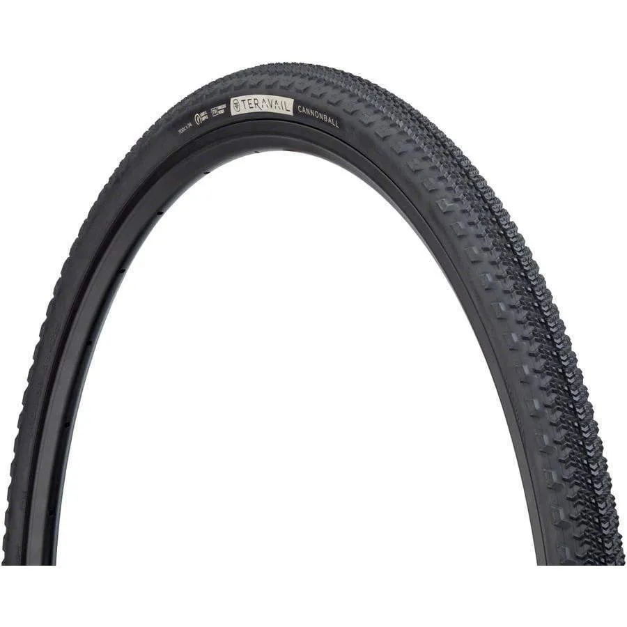 Cannonball Bike Tire, 700 x 38, Light and Supple, Tubeless-Ready