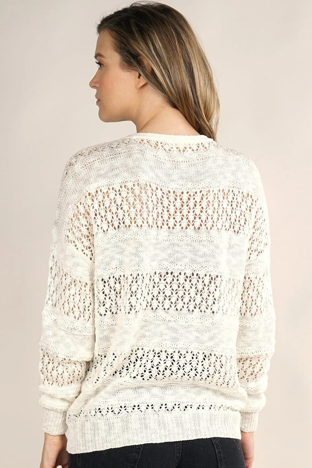 Casual Pretty Surplice Front Pullover Sweater