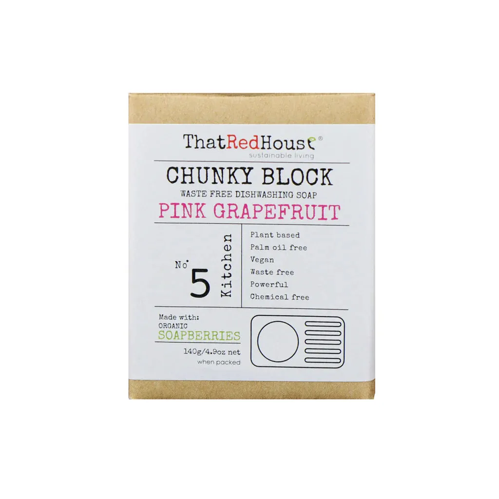 Chunky Block Waste Free Dishwashing Soap