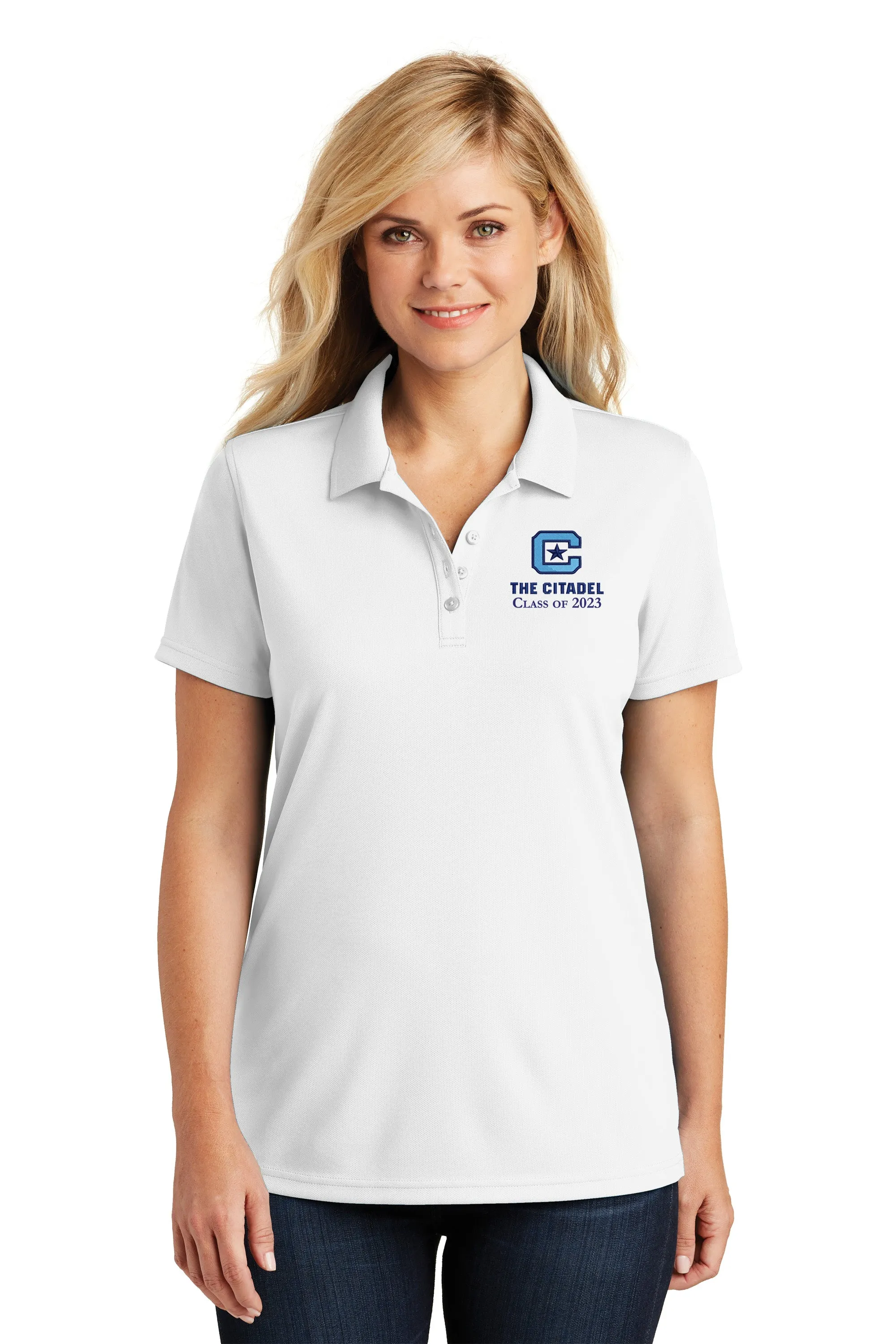 Class of 2023 The Citadel C Ladies UV Micro-Mesh Polo