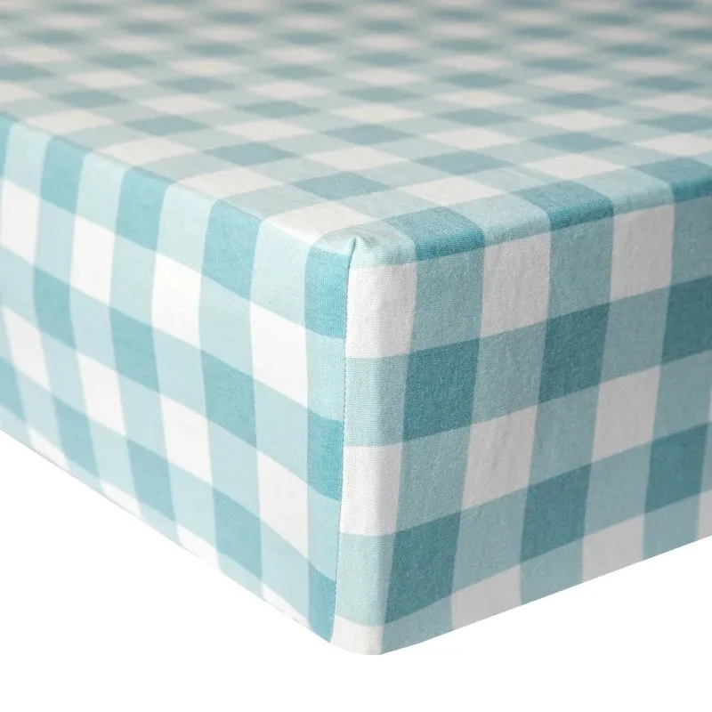 Copper Pearl Premium Knit Crib Sheet