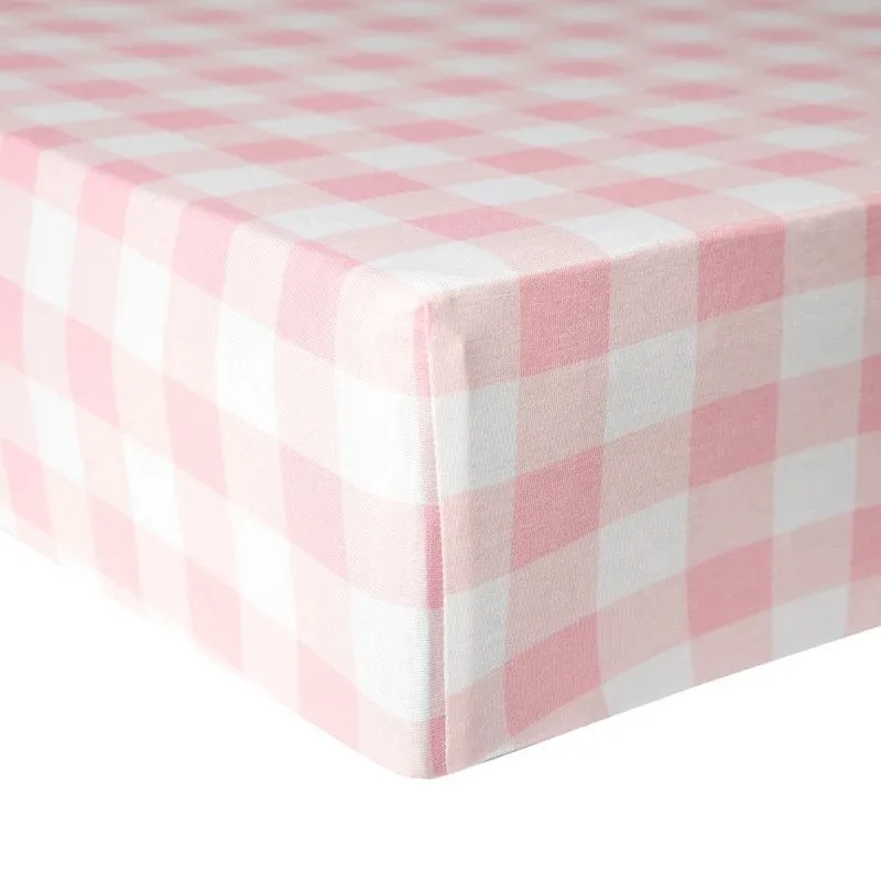 Copper Pearl Premium Knit Crib Sheet