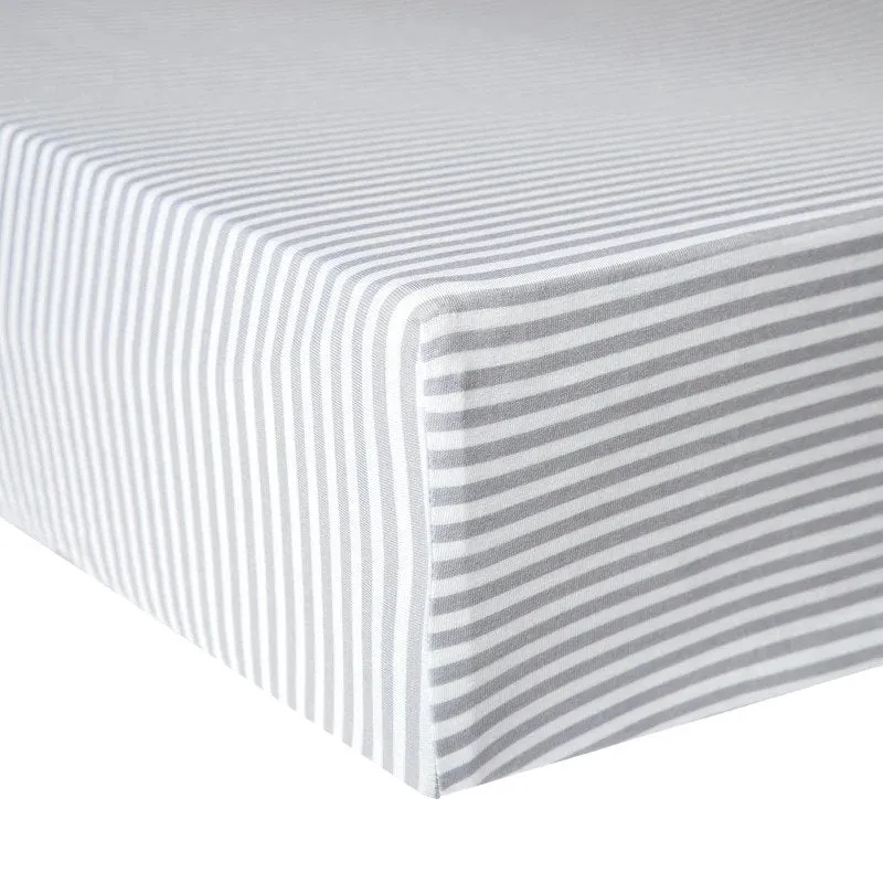 Copper Pearl Premium Knit Crib Sheet